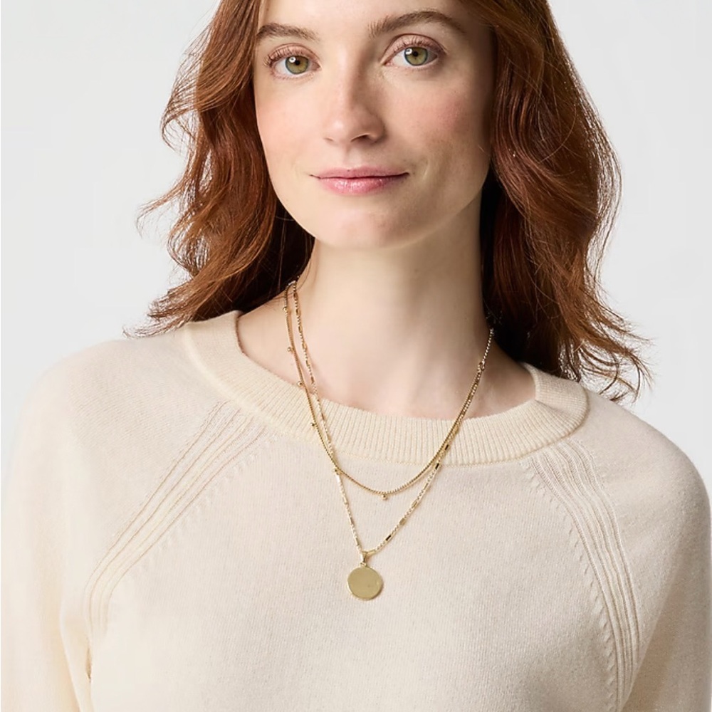 J.Crew NWT Wool-Blend Boyfriend Sweater – Ivory | Size XL - Picture 2 of 11